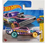 Hot Wheels Dodge Charger R/T HTD47 Voiture jouet vintage à l'échelle 1:64, 7 cm, pour enfants et adultes, contient 1 chargeur Hot Wheels Dodge R/T