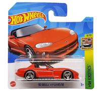 Hot Wheels Dodge Viper RT/10, Voiture Jouet, Exotique, Rouge, 1:64 Échelle, Enfant Unisex, 3 Ans et Plus, 1 Compte, Mattel 2023