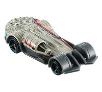 Hot Wheels DPV25 Voiture-Vaisseau Faucon Millenium de Star Wars Multicolore