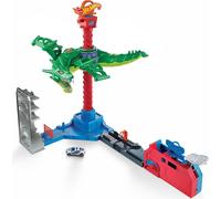 Hot Wheels Dragon Air Attack Track Set incl. 1 voiture jouet, circuit de voitures