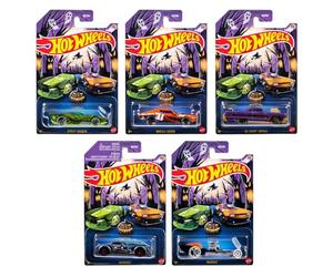 Hot Wheels DXT91 Happy Halloween 2019 Lot de 6