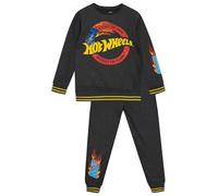 Hot Wheels Ensemble Sweatshirt et Joggers Ensemble sweat-shirt et pantalon de jogging pour garçons | Vêtements Enfants Garçon | Âges 3 à 13 ans | Gris 3-4 Ans