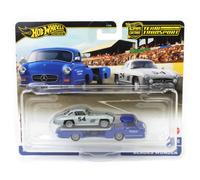 Hot Wheels Équipe Transport 1955 Mercedes-Benz Blaues Wunder W / 300 SL FLF56-70