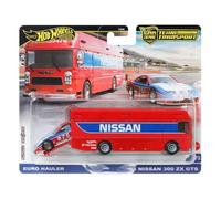 Hot Wheels Euro Hauler Nissan 300 ZX GTS Camion de transport Échelle 1/64
