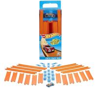Hot Wheels Extensions de Piste pour Circuit, Une Voiture modèle aléatoire inclue, Jouet pour Enfant, BHT77