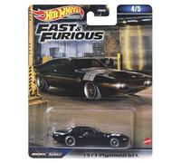 Hot Wheels Fast and Furious Die Cast Model Car '71 Plymouth GTX - Échelle 1/64 Longueur 7cm