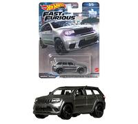 Hot Wheels Fast and Furious Die Cast Model Car Jeep Grand Cherokee TRACKHAWK - Échelle 1/64 Longueur 7cm