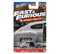 Hot Wheels Fast and Furious Dominic Toretto Auto 1950 Chevy Fleetline Modèle Die Cast Échelle 1:64 - Longueur 7cm - HRW49