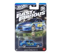 Hot Wheels FAST AND FURIOUS Graphic Remix Auto LANCER EVOLUTION VII - Maquette Die Cast Scala 1:64 - longueur 7cm - JBY47