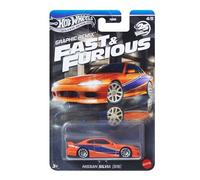 Hot Wheels FAST AND FURIOUS Graphic Remix Auto NISSAN SILVIA S15 - Modèle Die Cast Scala 1:64 - longueur 7cm - JBY48