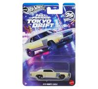 Hot Wheels FAST AND FURIOUS Tokyo Drift Auto 1970 MONTE CARLO - Maquette Die Cast Scala 1:64 - longueur 7cm - JKX07