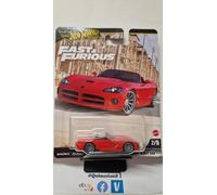 Hot Wheels Fast and Furious Auto 2003 Dodge Viper SRT 10 Modèle Die Cast Échelle 1:64 - Longueur 7cm - JBL85