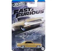 Hot Wheels Voiture miniature 1966 Chevy Nova Fast & Furious 1:64 8 cm pour collectionneurs