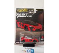 Hot Wheels Fast and Furious Auto McLAREN Senna Modèle Die Cast Échelle 1:64 - Longueur 7cm - JBL92
