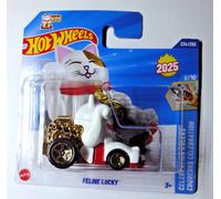 Hot Wheels - Feline Lucky - Carte Courte - Celebration Racers 2025 - HYW52