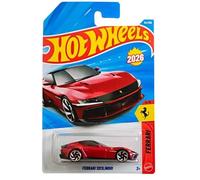 Hot Wheels Ferrari 12CILINDRI [Rouge] 4/5, 94/250, Véhicule jouet moulé sous pression à l'échelle 1:64