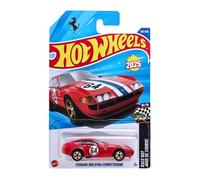 Hot Wheels Ferrari 365 GTB4 Competizione HYW48 HW Race Day 10/10 Short Card Rouge Licence Ferrari Mattel 2025 1:64