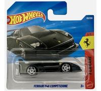 Hot Wheels Ferrari F40 Competizione - JJJ31 - Ferrari 3/5 - Carte courte - Noir - Licence Ferrari - Mattel 2026 (63/250) - 1:64 - Supercar