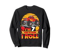 Hot Wheels fête son anniversaire, j'ai 7 ans, c'est comme ça que je roule Monster Truck Sweatshirt