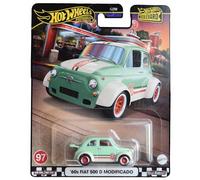 Hot Wheels Fiat 500 D Modificado des années 60, Boulevard [Vert]
