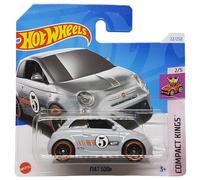 Hot Wheels Fiat 500e - Compact Kings 2/5 - HTC18 - Carte courte - Gris - Mattel 2024