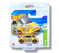 Hot Wheels Fiat 500e - HW EV 3/10 - HYW85 - Carte courte - Or métallisé - Mattel 2025-1:64