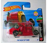 Hot Wheels Fiat Beast of Turin S76 1:64 Rouge Drop Tops 2026 JJH48