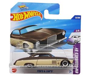 Hot Wheels Fish´d & Chip´d - HW Designed by 2/5 - JBC21 - Carte courte - TH Treasure Hunt - Netflix Let's Race - Mattel 2025-1:64