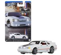 Hot Wheels FORD MUSTANG 60 ans - 1984 SVO - Die Cast Échelle 1:64 - longueur 7 cm - JBY50 - Silver Series