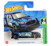 Hot Wheels Ford Mustang Mach-E 1400 - HW Green Speed 10/10 - HTF20 - Carte courte - Treasure Hunt - STR - Mattel 2024-1:64