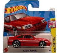 Hot Wheels Ford Mustang rouge HTB05 - Modèle Ford sous licence - HW The '90s 3/10 (194/250) 2024 - 1:64