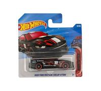 Hot Wheels Ford Mustang Shelby GT500 2020 - Nightspeed 2/10 - JJK68 - Carte courte - Noir et rouge - Voiture muscle américaine - Mattel 2026 (10/250) - 1:64