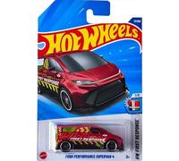 Hot Wheels Ford Performance Supervan 4 Treasure Hunt Échelle 1/64 Rouge