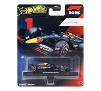 Hot Wheels Voiture Oracle Red Bull F1 Max Verstappen #1 1/64 métal pneus Real Riders JKD83