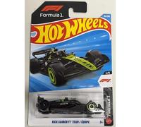 Hot Wheels Formula 1 Sauber F1 Team [Noir et Vert] 4/5, 154/250-1:64 Véhicule jouet moulé sous pression