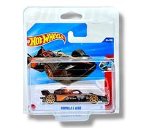 Hot Wheels Formula E Gen3 (noir et orange) 4/5 Track Aces - 194/250 (carte courte) - Comprend un étui de protection KLAS Car Keeper - HYY56