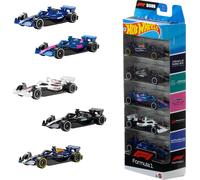 Hot Wheels Formule 1 Échelle 1:64 Coffret 5 Véhicules Miniatures