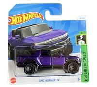 Hot Wheels GMC Hummer EV - HW Green Speed 6/10 - HTD16 - Carte courte - GM - Violet métallisé - Mattel 2024 - 1:64
