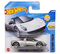 Hot Wheels - Gordon Murray Automotive T.33 - Factory Fresh 4/5 - HYW23 - Carte courte - Argent métallisé - Mattel 2025-1:64
