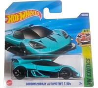 Hot Wheels - Gordon Murray Automotive T.50s - HW Exotics 3/5 - JBB14 - Carte courte - Turquoise - Mattel 2025-1:64