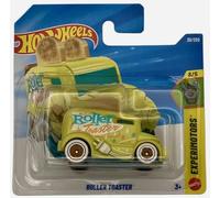 Hot Wheels - Grille-pain à roulettes - Grille-pain jaune - Food truck fantaisie - Experimotors 3/5 - 39/250 - JJJ10 - Mattel 2026-1:64 - Voiture miniature - Voiture de fantaisie