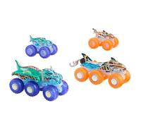 Hot Wheels-Gros Camion Monster Trucks Power Smashers-Coffret HYJ29