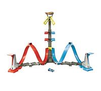 Hot Wheels GRW39 Kit de Piste de Lancement et de Boucle (18 pièces) - Orange - Course - 0-3 ans - Style Whimsical - Piste de course