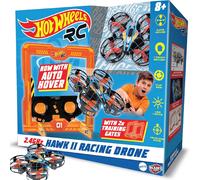 Hot Wheels Hawk 24 Quad De Course À Partir De 8 Ans - Drone Télécommandé,Jouet Volant,Accomplissement De Cascades Et De Course,Rc 2,4 Ghz Avec Lumières,Résistant Aux Chocs,Jouet Sous