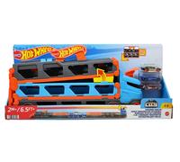 Hot Wheels HGH33 - Transporteur de circuit 2 en 1 pour le rangement avec 3 véhicules