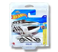 Hot Wheels Hi-Roller II - HW Art Cars 6/10 - HYX07 - Short Card - Netflix Let's Race - Black and White - Mattel 2025-1:64