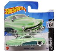 Hot Wheels Miniature Hirohata MERC HRY69 – Ford, Vert clair métallisé, Carte courte, 1:64