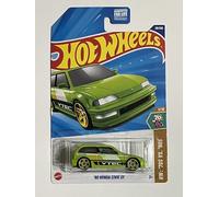 Hot Wheels Honda Civic EF '90, Vert, 70s vs 90s Collection, 1/10