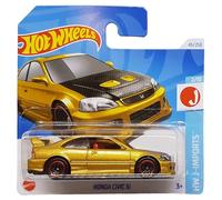 Hot Wheels - Honda Civic SI - HW J-Imports 2/10 - HTC41 - Carte courte - Or métallisé - Mattel 2024