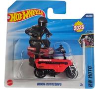 Hot Wheels - Honda Motocompo - HW Moto 3/5 - HYW43 - Carte courte - Moto - Rouge - Mattel 2025 - 1:64